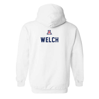 Arizona - NCAA Women's Basketball : Tanyuel Welch - Sports Shersey Hooded Sweatshirt-1