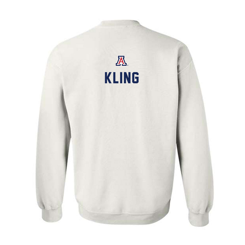 Arizona - NCAA Baseball : Corey Kling - Sports Shersey Crewneck Sweatshirt-1