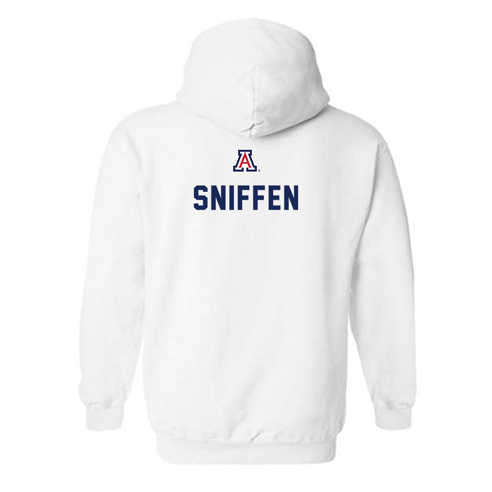 Arizona - NCAA Softball : Jenna Sniffen - Sports Shersey Hooded Sweatshirt-1