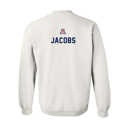 Arizona - NCAA Baseball : Andrew Jacobs - Sports Shersey Crewneck Sweatshirt-1