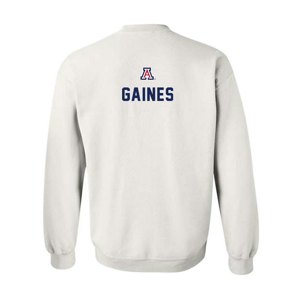 Arizona - NCAA Women's Soccer : Aurora Gaines - Sports Shersey Crewneck Sweatshirt-1