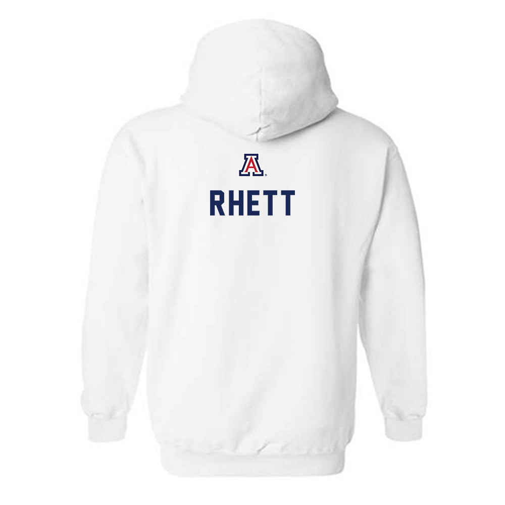 Arizona - NCAA Women's Track & Field : Morgan Rhett - Sports Shersey Hooded Sweatshirt-1