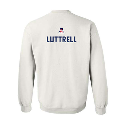 Arizona - NCAA Football : Jack Luttrell - Sports Shersey Crewneck Sweatshirt-1