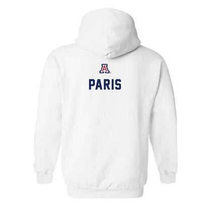 Arizona - NCAA Women's Basketball : Paulina Paris - Sports Shersey Hooded Sweatshirt