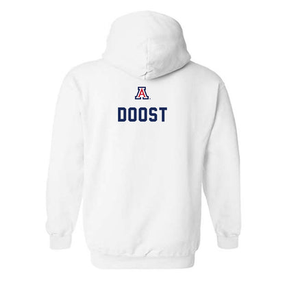 Arizona - NCAA Football : Alexander Doost - Sports Shersey Hooded Sweatshirt-1