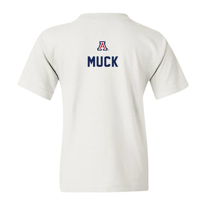 Arizona - NCAA Baseball : Karter Muck - Sports Shersey Youth T-Shirt-1