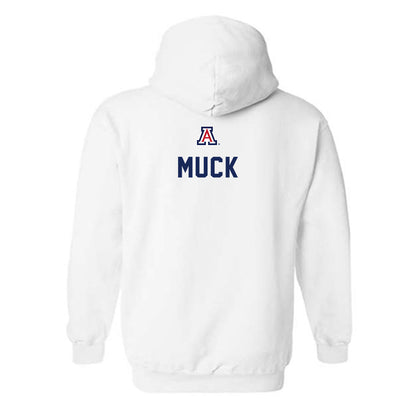 Arizona - NCAA Baseball : Karter Muck - Sports Shersey Hooded Sweatshirt-1