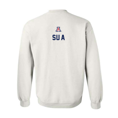 Arizona - NCAA Football : Leviticus Su'a - Sports Shersey Crewneck Sweatshirt