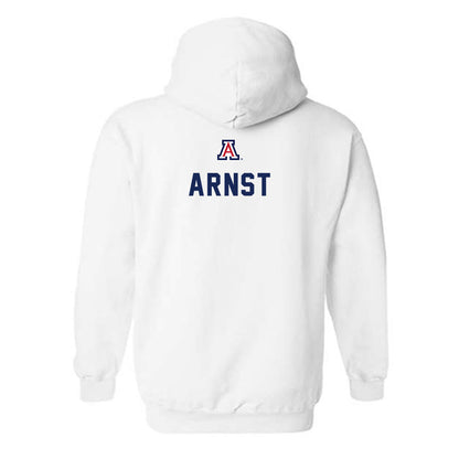 Arizona - NCAA Women's Soccer : Marissa Arnst - Sports Shersey Hooded Sweatshirt-1