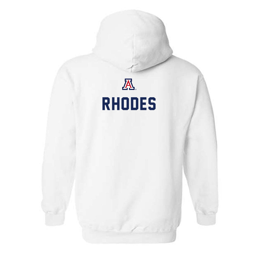 Arizona - NCAA Women's Basketball : Brooklyn Rhodes - Sports Shersey Hooded Sweatshirt