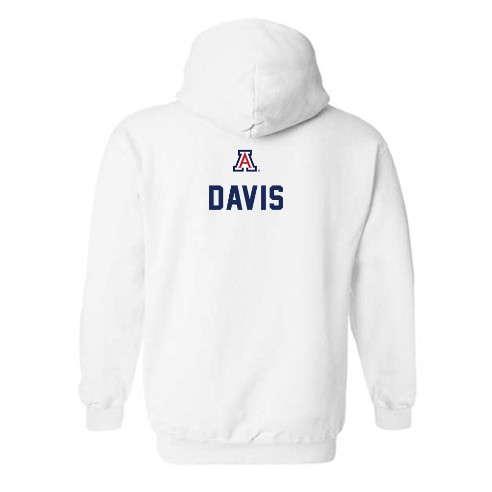Arizona - NCAA Women's Volleyball : Shea Davis - Sports Shersey Hooded Sweatshirt-1