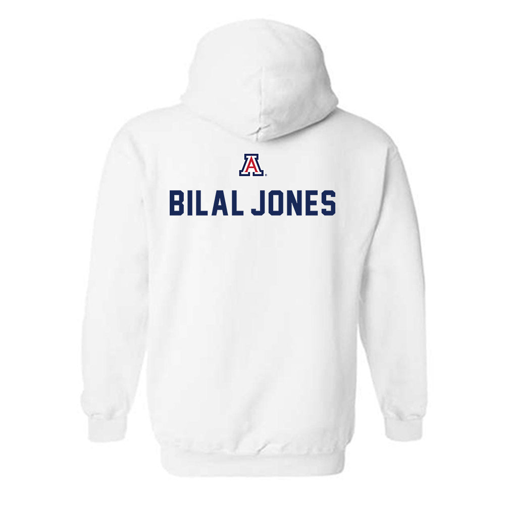 Arizona - NCAA Football : Kaleb Bilal-Jones - Sports Shersey Hooded Sweatshirt-1