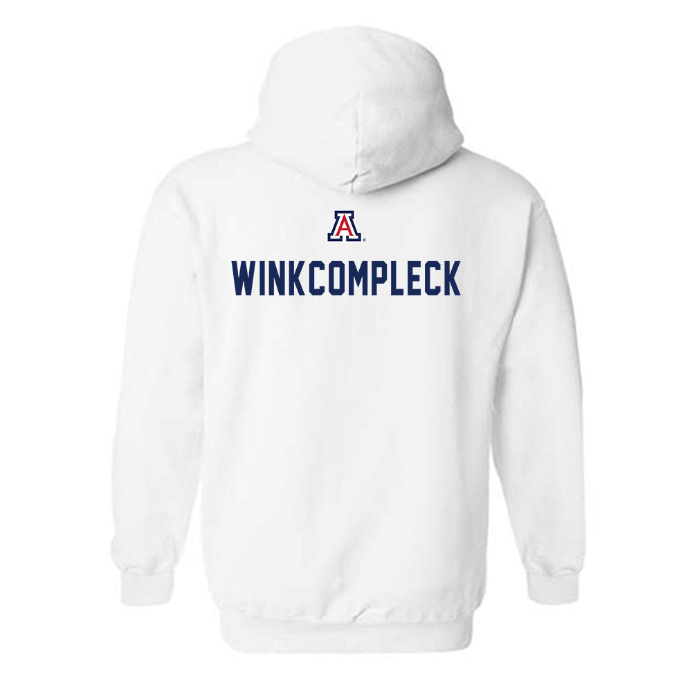 Arizona - NCAA Beach Volleyball : Reece Winkcompleck - Sports Shersey Hooded Sweatshirt-1