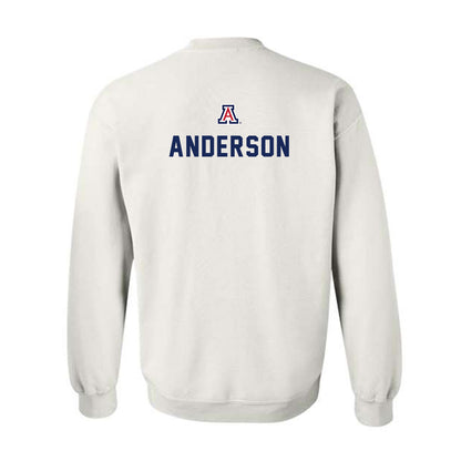 Arizona - NCAA Football : Sawyer Anderson - Sports Shersey Crewneck Sweatshirt-1