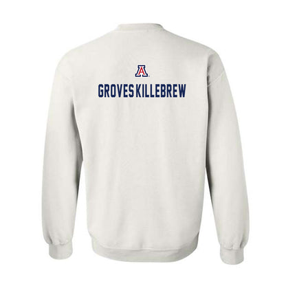 Arizona - NCAA Football : Marquis Groves-Killebrew - Sports Shersey Crewneck Sweatshirt-1