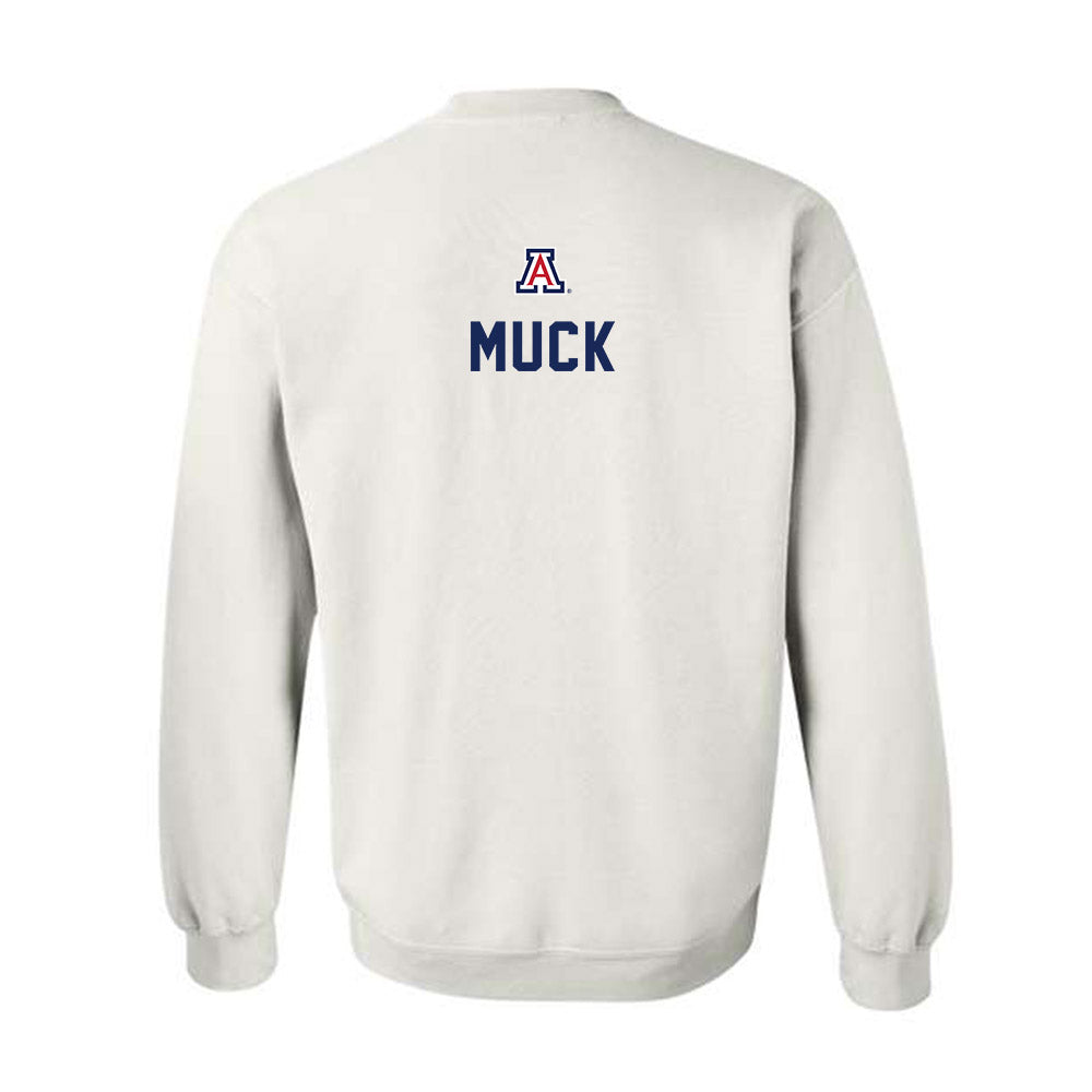 Arizona - NCAA Baseball : Karter Muck - Sports Shersey Crewneck Sweatshirt-1