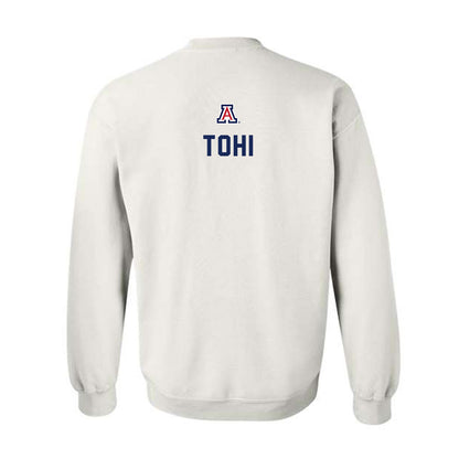 Arizona - NCAA Football : Sione Tohi - Sports Shersey Crewneck Sweatshirt-1