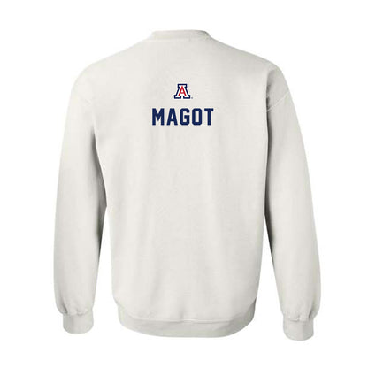 Arizona - NCAA Women's Basketball : Achol Magot - Sports Shersey Crewneck Sweatshirt-1