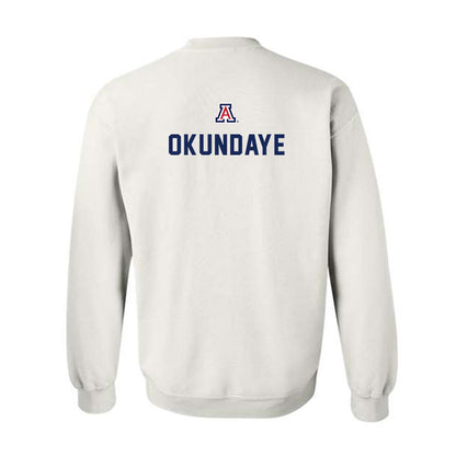 Arizona - NCAA Football : Eduwa Okundaye - Sports Shersey Crewneck Sweatshirt-1