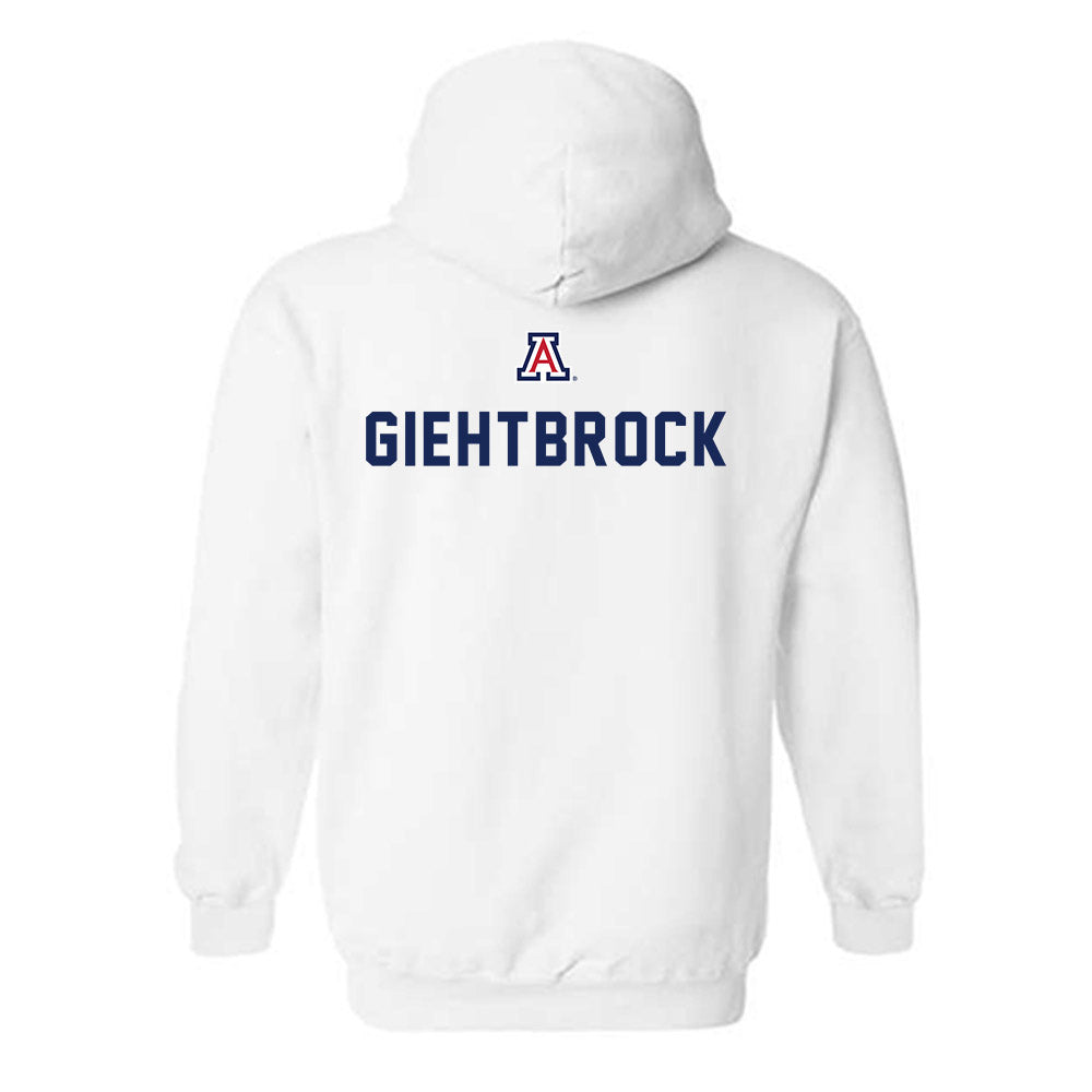 Arizona - NCAA Women's Volleyball : Chloe Giehtbrock - Sports Shersey Hooded Sweatshirt-1