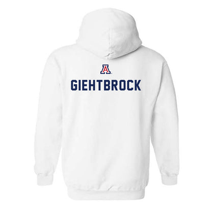 Arizona - NCAA Women's Volleyball : Chloe Giehtbrock - Sports Shersey Hooded Sweatshirt-1