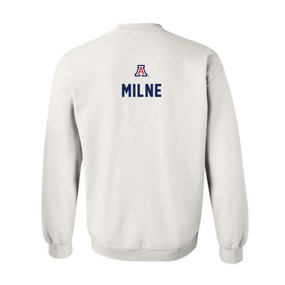 Arizona - NCAA Women's Swimming & Diving : Makenna Milne - Sports Shersey Crewneck Sweatshirt-1