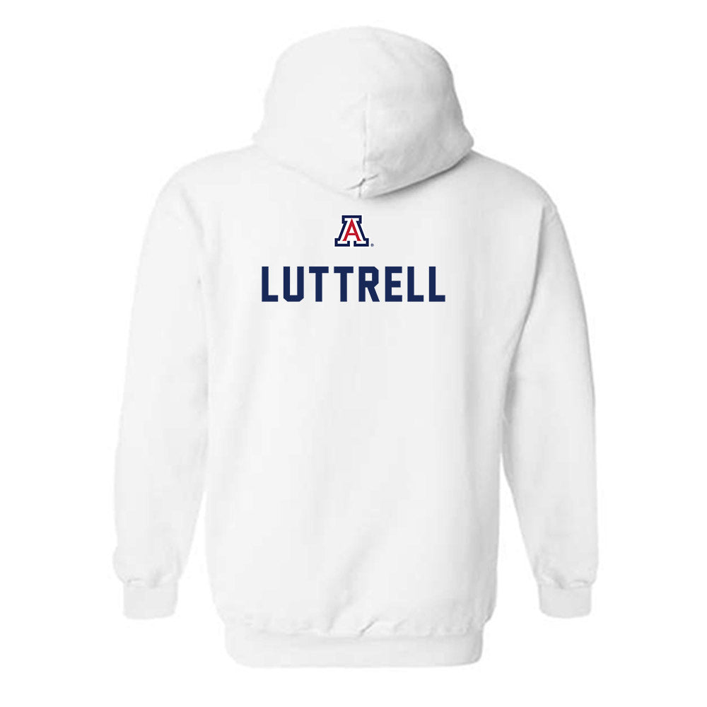 Arizona - NCAA Football : Jack Luttrell - Sports Shersey Hooded Sweatshirt-1