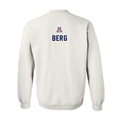 Arizona - NCAA Baseball : Jack Berg - Sports Shersey Crewneck Sweatshirt-1