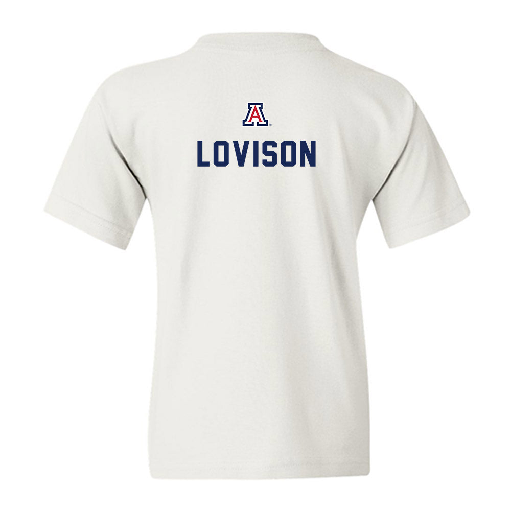 Arizona - NCAA Football : Isaac Lovison - Sports Shersey Youth T-Shirt-1