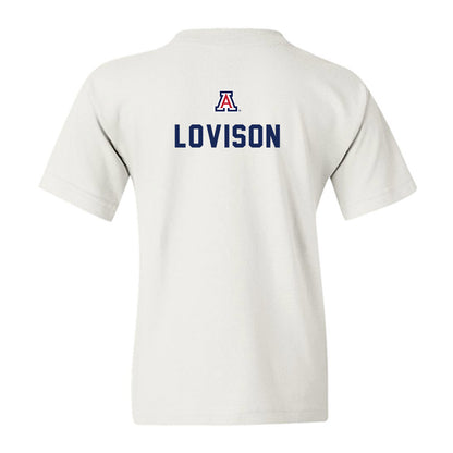 Arizona - NCAA Football : Isaac Lovison - Sports Shersey Youth T-Shirt-1