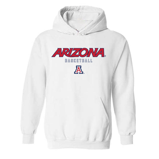Arizona - NCAA Men's Basketball : Evan Nelson - Sports Shersey Hooded Sweatshirt-0