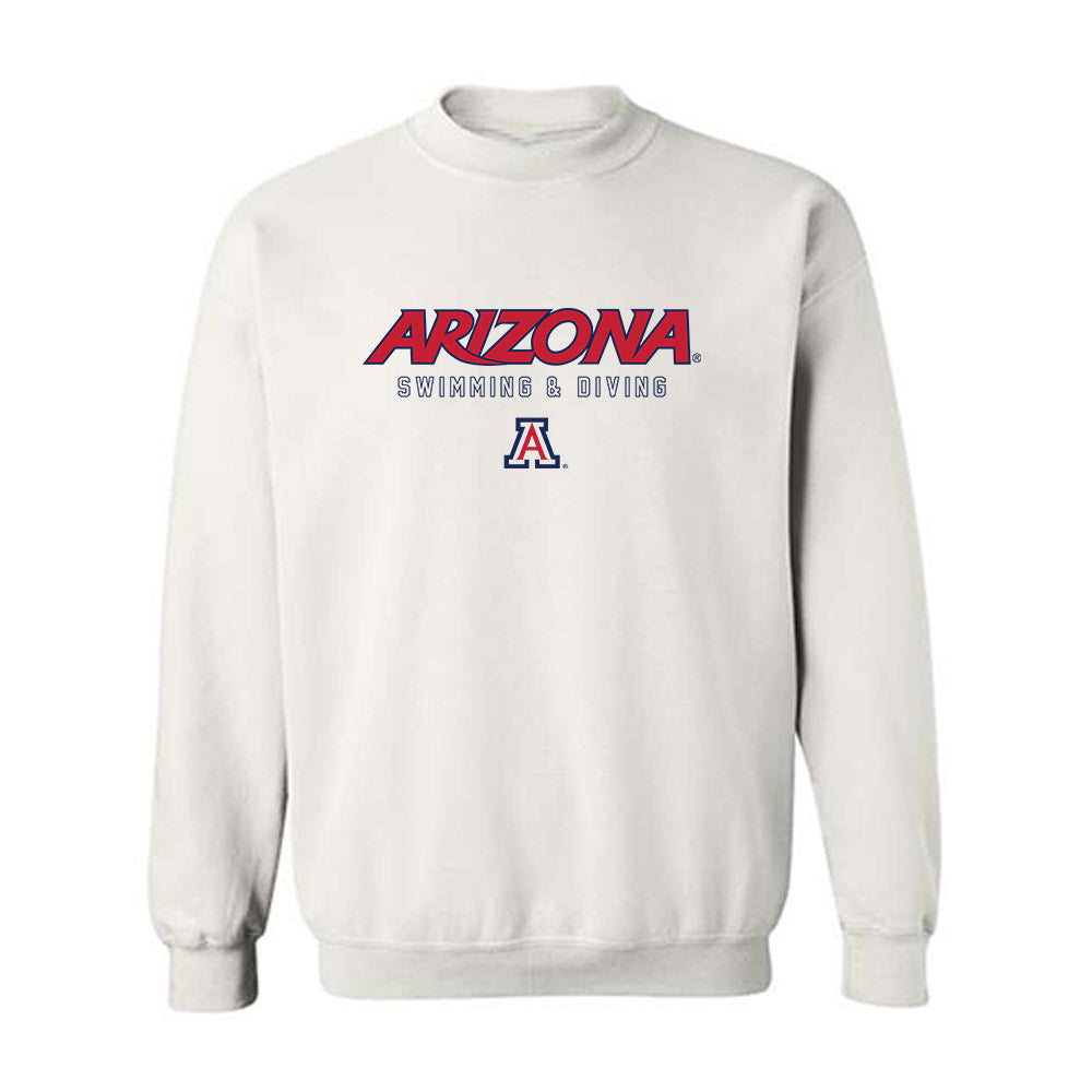 Arizona - NCAA Men's Swimming & Diving : Joel Nace - Sports Shersey Crewneck Sweatshirt-0