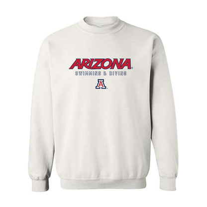 Arizona - NCAA Men's Swimming & Diving : Joel Nace - Sports Shersey Crewneck Sweatshirt-0