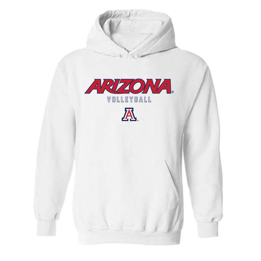 Arizona - NCAA Women's Volleyball : Britt Carlson - Sports Shersey Hooded Sweatshirt-0