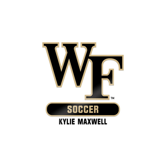 Wake Forest - NCAA Women's Soccer : Kylie Maxwell - Sticker-0