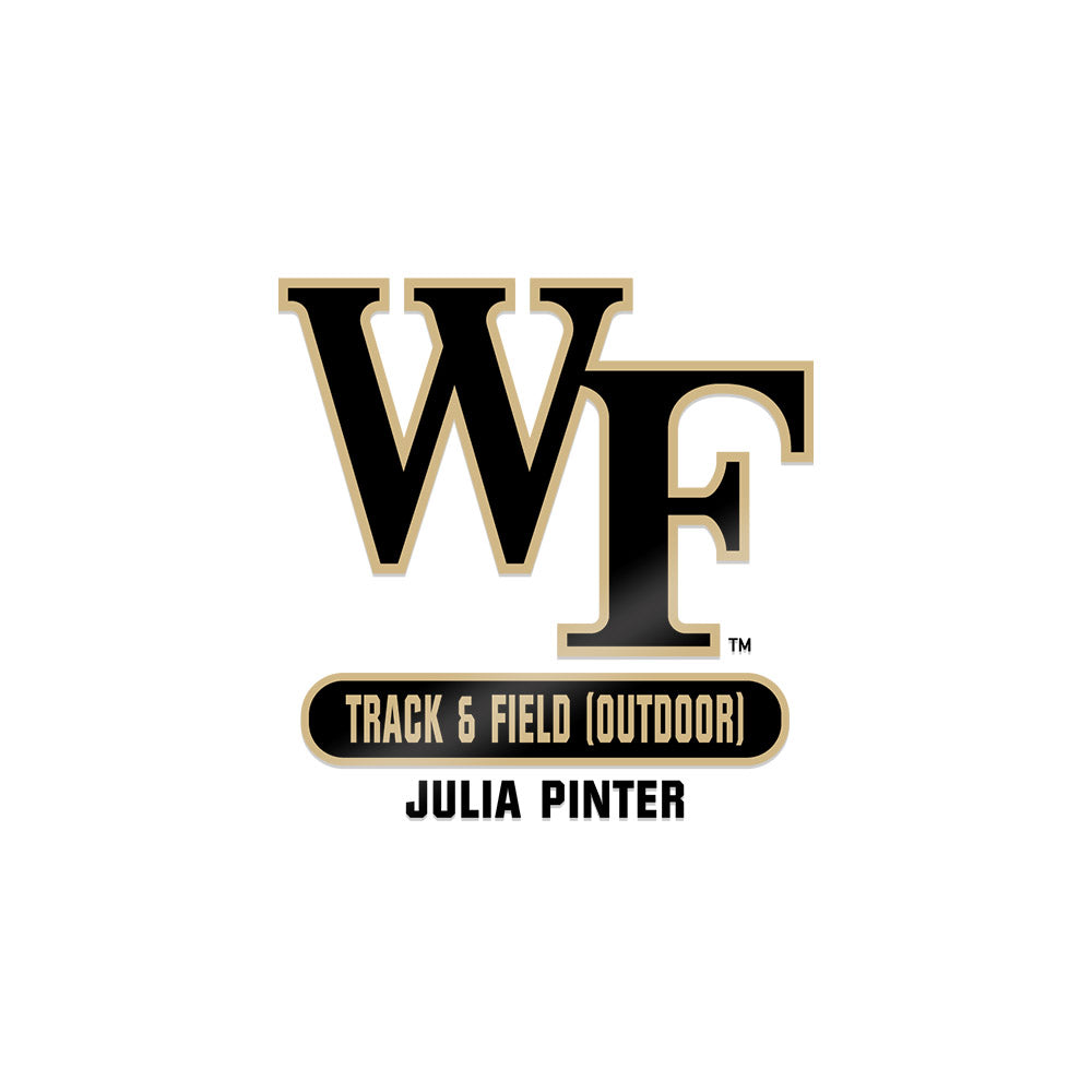 Wake Forest - NCAA Women's Track & Field : Julia Pinter - Sticker-0