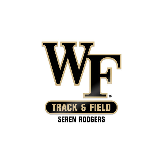 Wake Forest - NCAA Women's Track & Field : Seren Rodgers - Sticker-0