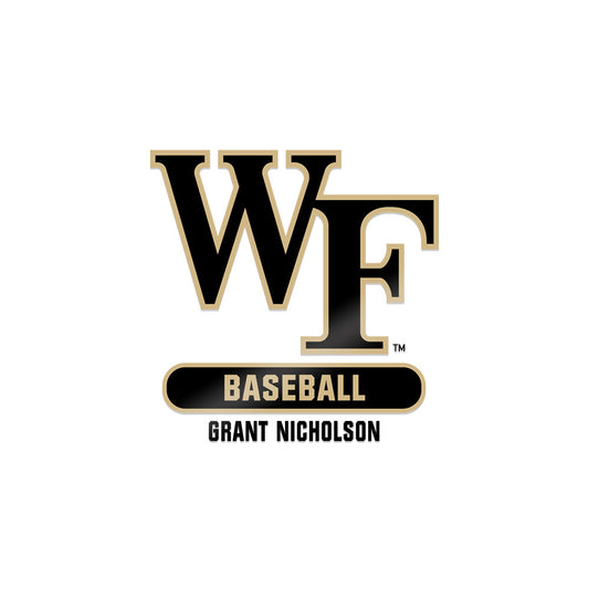Wake Forest - NCAA Baseball : Grant Nicholson - Sticker-0