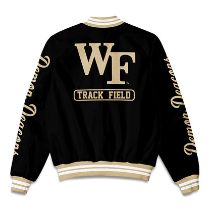 Wake Forest - NCAA Men's Track & Field : Brenner McCamey - Bomber Jacket