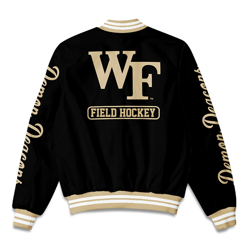Wake Forest - NCAA Women's Field Hockey : Ellie Todd - Bomber Jacket