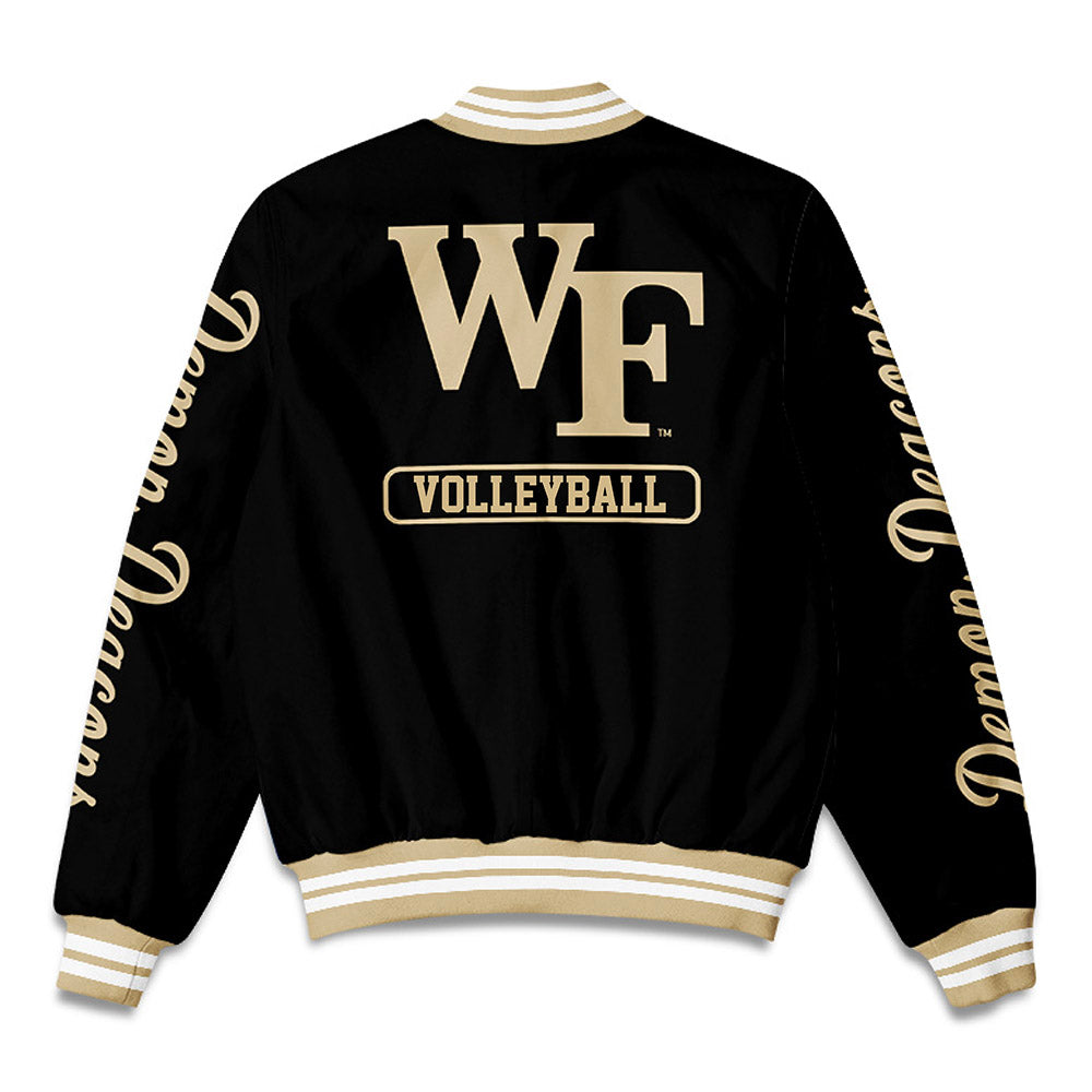 Wake Forest - NCAA Women's Volleyball : Olivia Murphy - Bomber Jacket