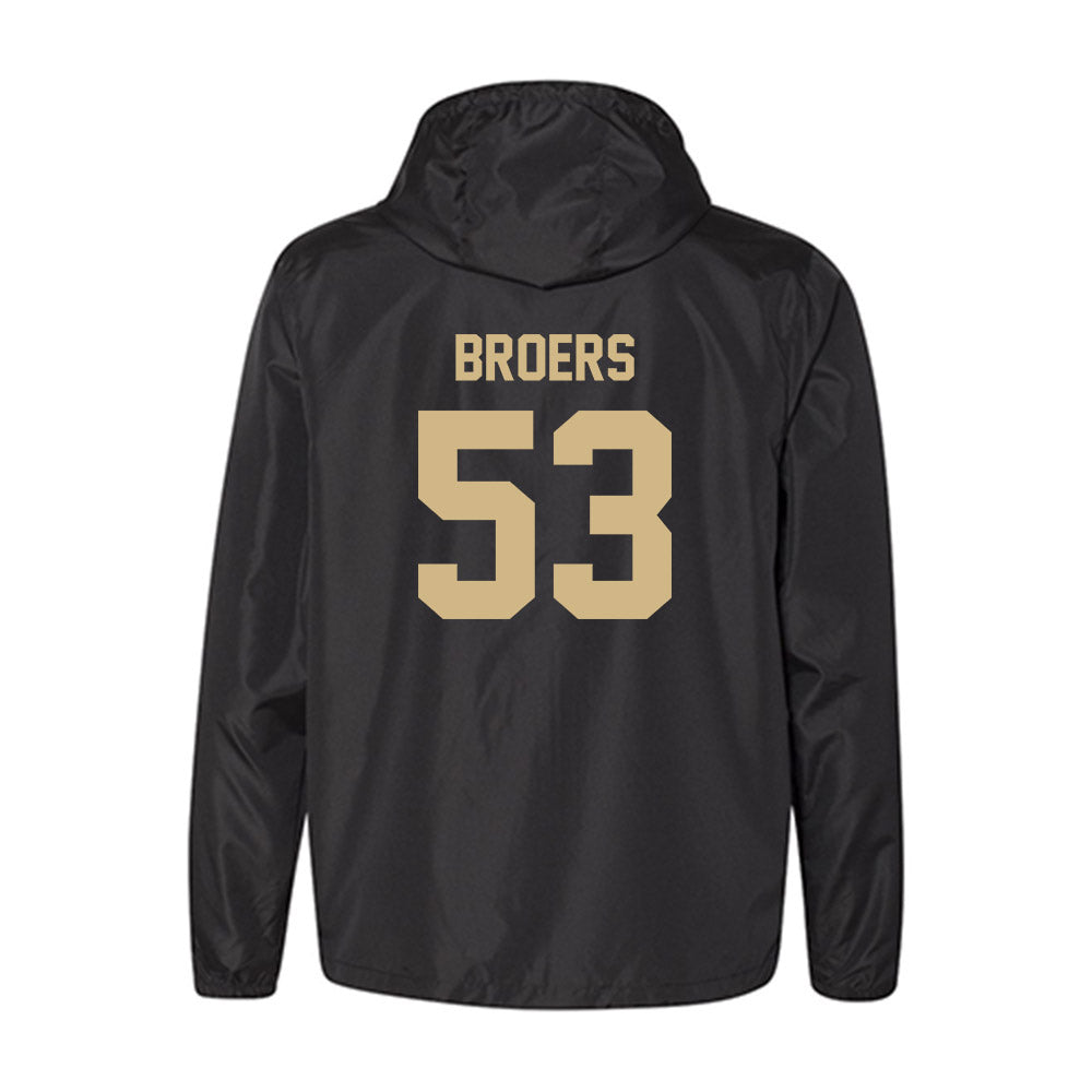 Wake Forest - NCAA Football : Carter Broers - Windbreaker