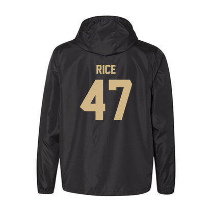 Wake Forest - NCAA Baseball : Cole Rice - Windbreaker-1