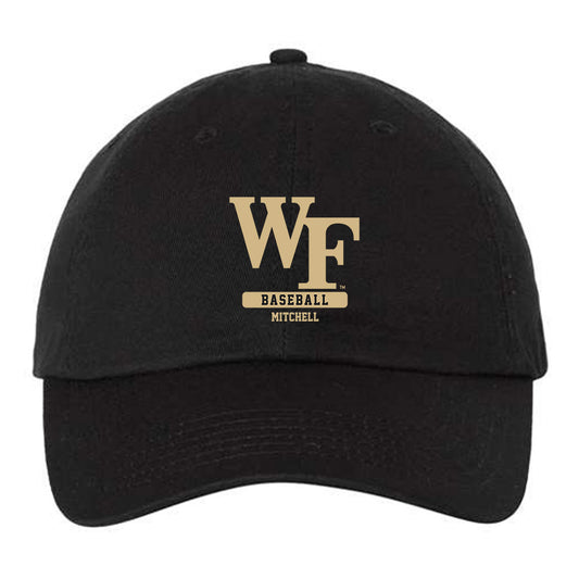 Wake Forest - NCAA Baseball : Robert Mitchell - Dad Hat-0