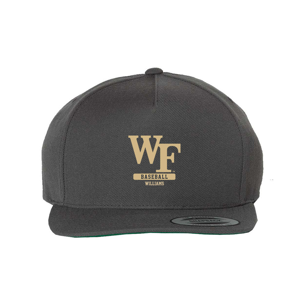 Wake Forest - NCAA Baseball : Javar Williams - Snapback Hat