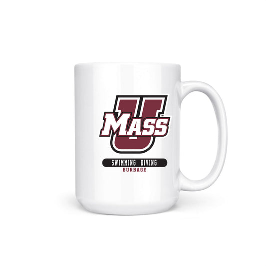 UMass - NCAA Women's Swimming & Diving : Lindsay Burbage - Coffee Mug-0