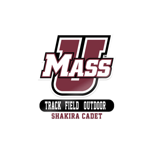 UMass - NCAA Women's Track & Field : Shakira Cadet - Sticker-0