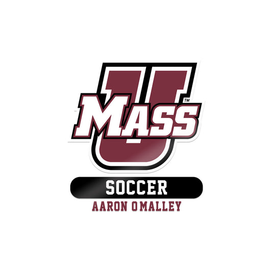 UMass - NCAA Men's Soccer : Aaron O'Malley - Sticker-0