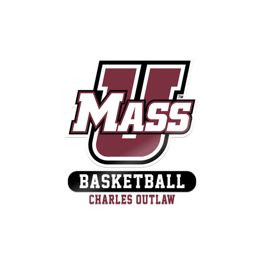 UMass - NCAA Men's Basketball : Charles Outlaw - Sticker-0
