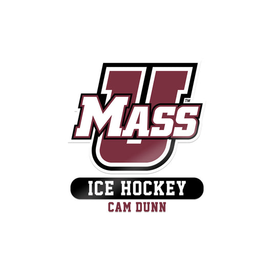 UMass - NCAA Men's Ice Hockey : Cam Dunn - Sticker-0